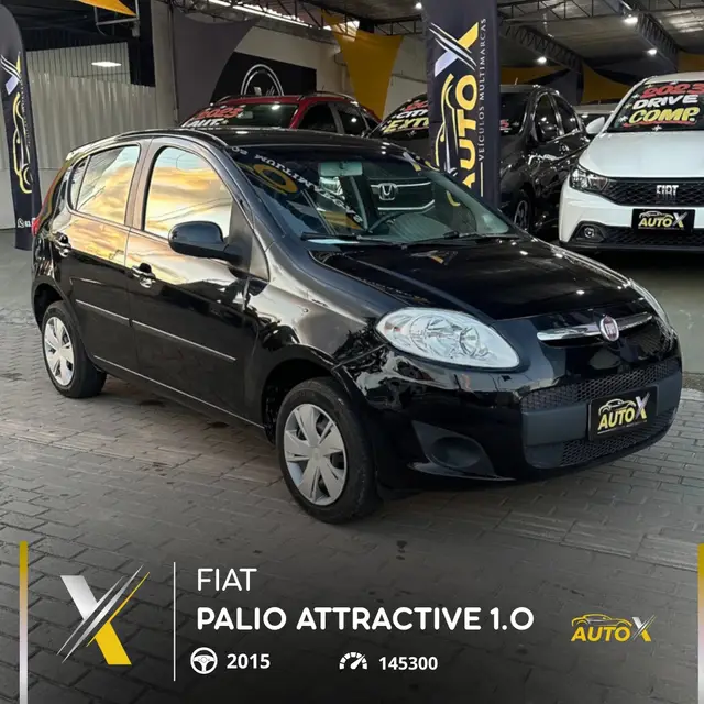 Carro Fiat Palio 2015 Attractive 1.0 Evo (Flex)