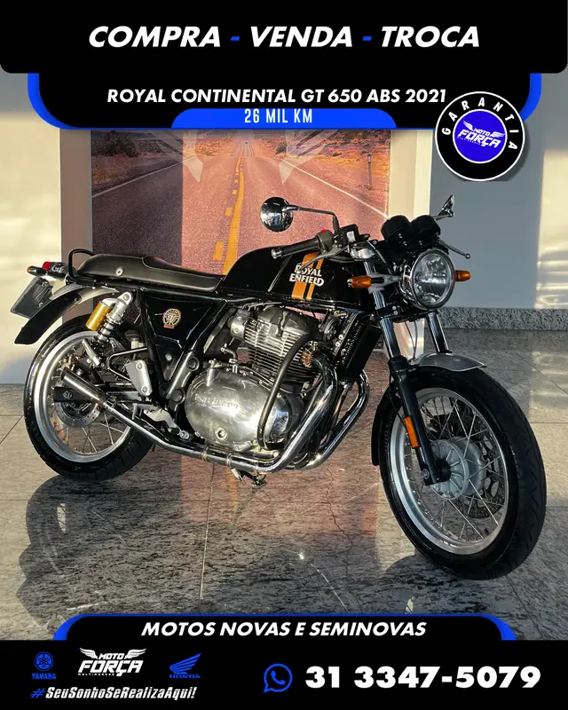 Moto Royal Enfield Continental GT 2021 650cc ABS