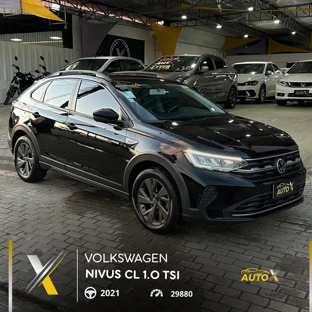 Carro Volkswagen Nivus 2021 Comfortline 1.0 Turbo (Aut) (Flex)