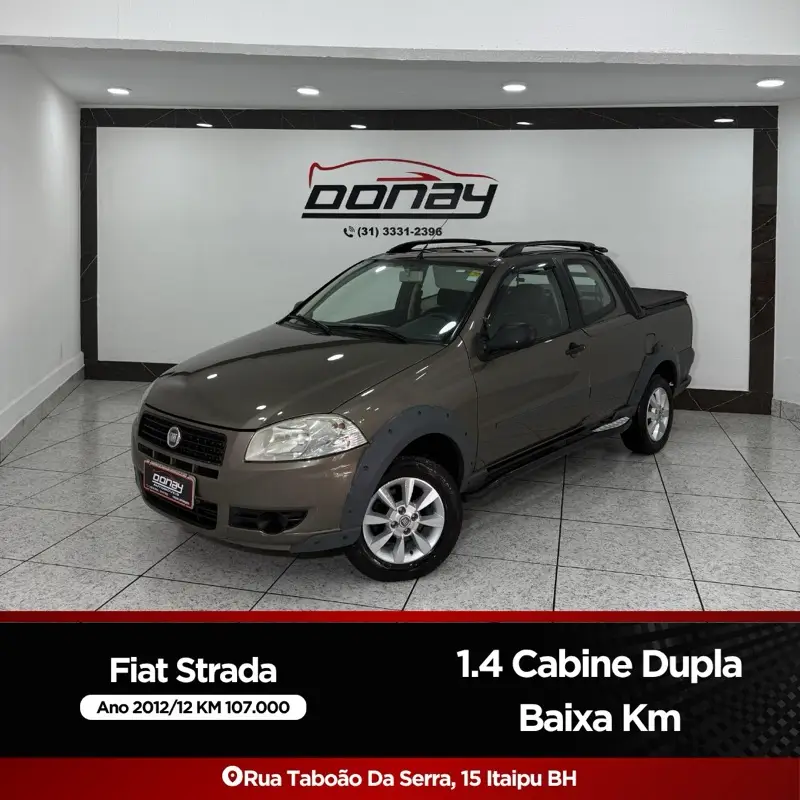 Fiat Strada Working 1.4 (Flex) (Cabine Dupla)