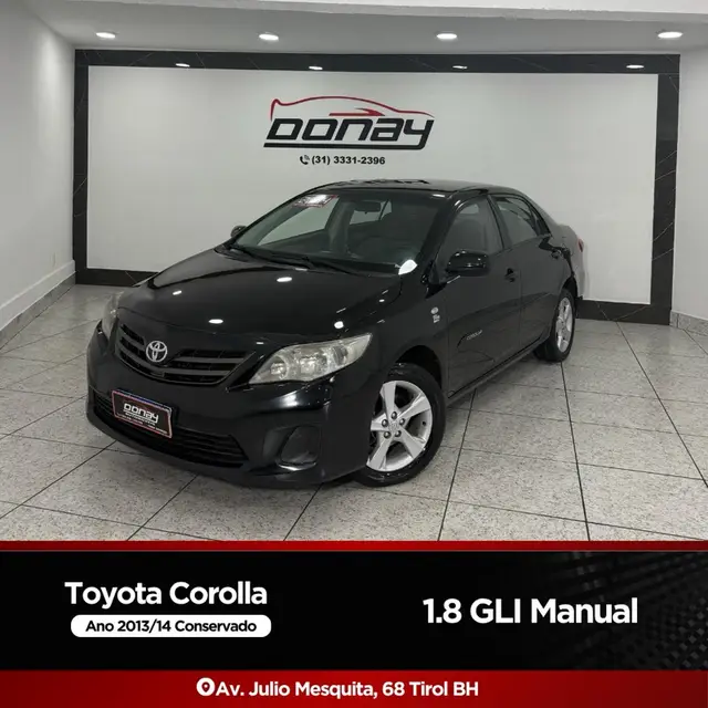 Carro Toyota Corolla 2014 Sedan 1.8 Dual VVT-i GLI (flex)