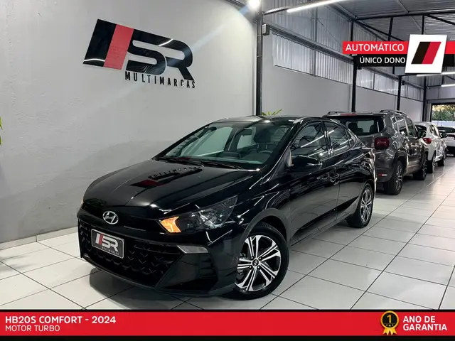 Carro Hyundai HB20S 2024 Comfort Plus 1.0 Turbo