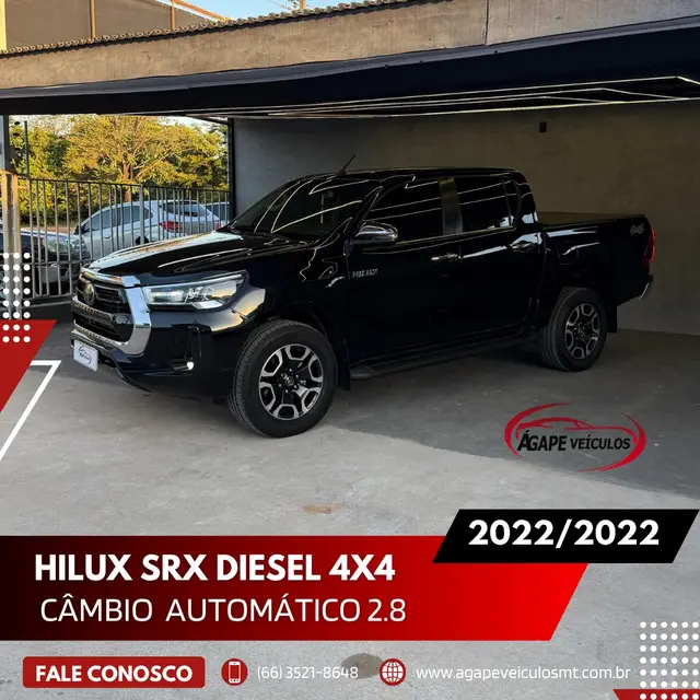 Carro Toyota Hilux SW4 2022 GRS 2.8 TB 4x4 Diesel Automatico