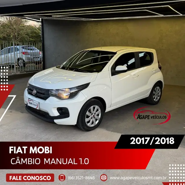Carro Fiat Mobi 2018 Like 1.0