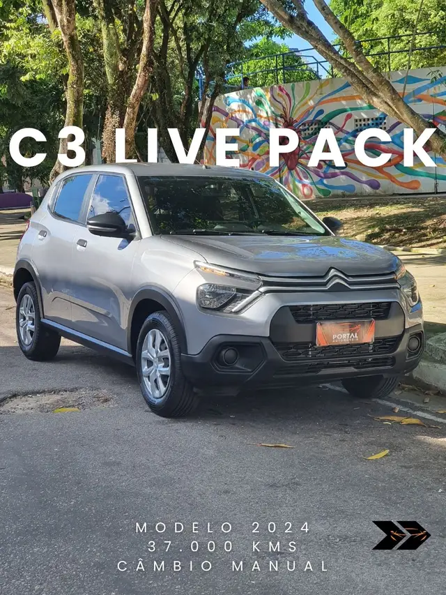 Carro Citroën C3 2024 Live Pack 1.0