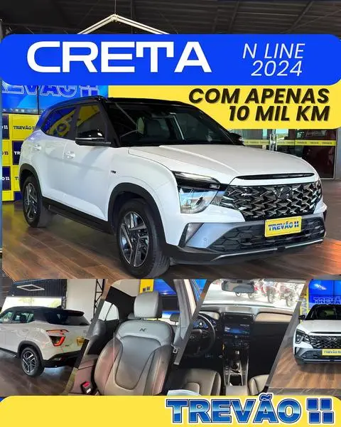 Carro Hyundai Creta 2024 Action 1.6 (Aut) (Flex)