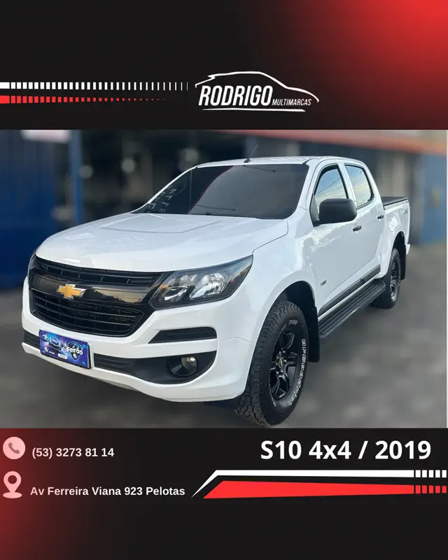 Carro Chevrolet S10 Cabine Simples 2019 S10 2.8 CTDi LS 4WD (Diesel)