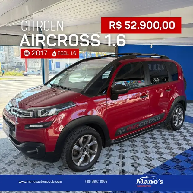 Carro Citroën Aircross 2017 1.6 16V Feel (Flex)