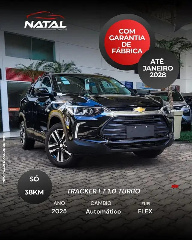 Carro Chevrolet Tracker 2025 LT 1.0 Turbo (Aut.)