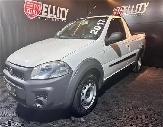 Carro Fiat Strada 2017 Hard Working 1.4 (Flex) (Cabine Simples)