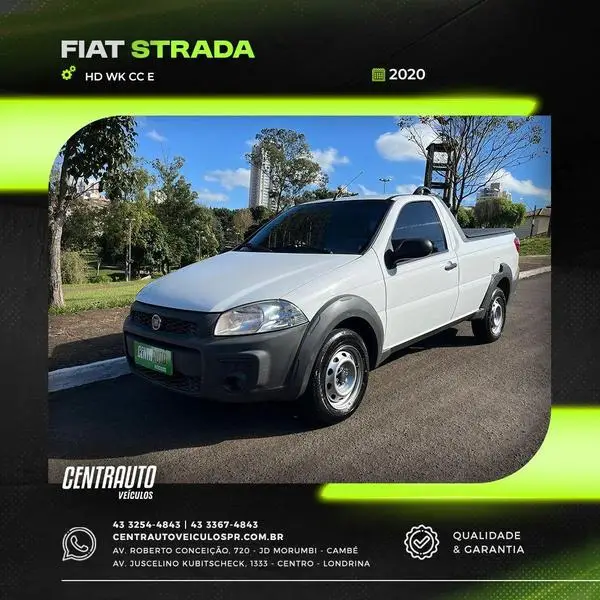 Carro Fiat Strada 2020 1.4 CS Freedom
