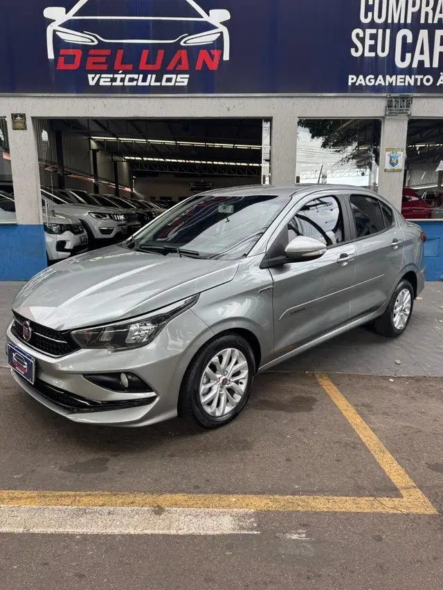Carro Fiat Cronos 2019 1.3 Drive Firefly GSR (Flex)
