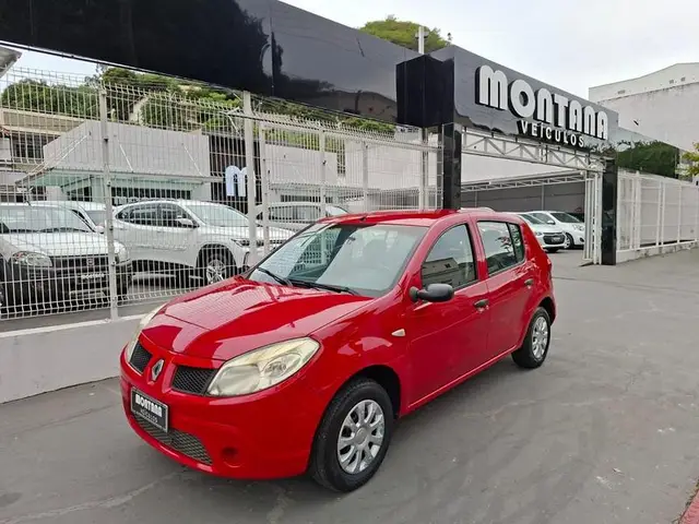Carro Renault Sandero 2009 Authentique 1.0 16V (flex)