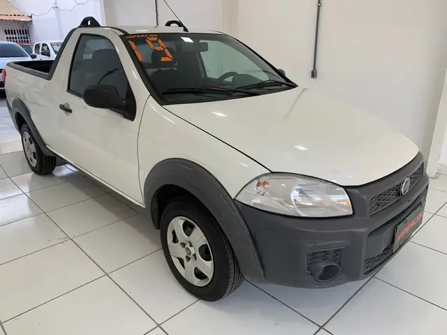Carro Fiat Strada 2019 Hard Working 1.4 (Flex) (Cabine Simples)