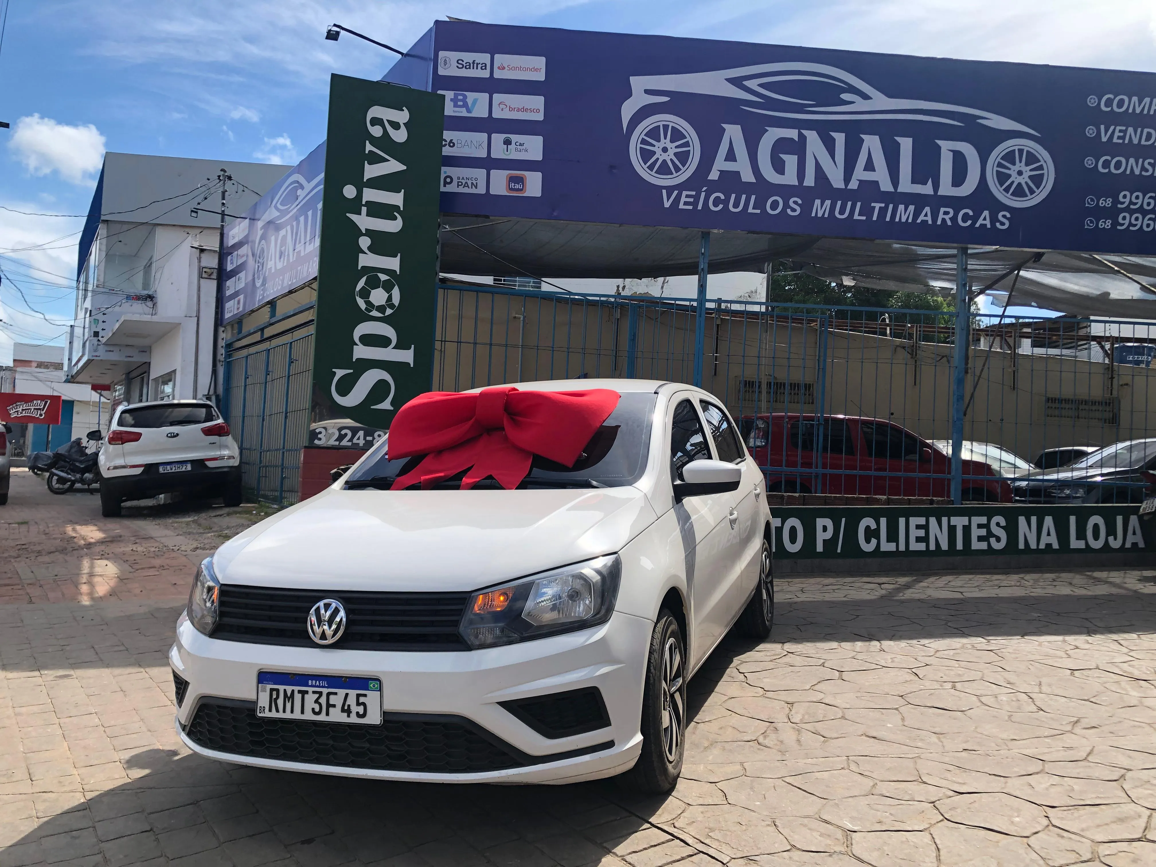 Fachada da loja Veículos à venda em Agnaldo Veiculos - Rio Branco - AC | Mobiauto