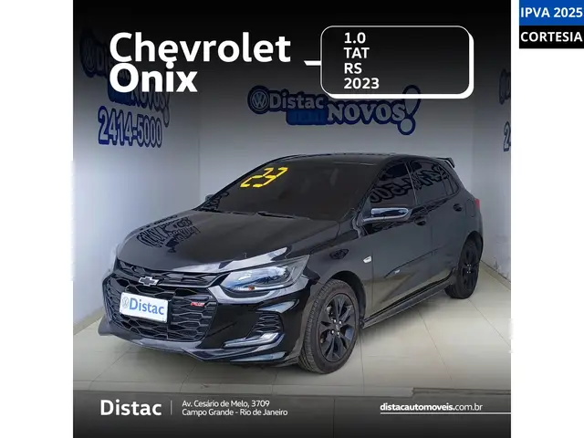 Carro Chevrolet Onix 2023 1.0