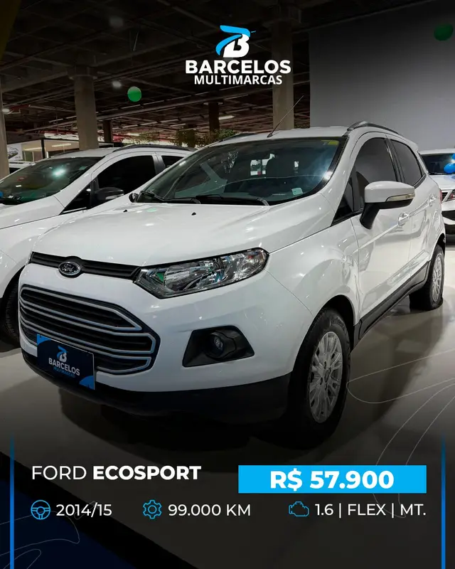 Carro Ford EcoSport 2015 Ecosport SE 1.6 16V (Flex)