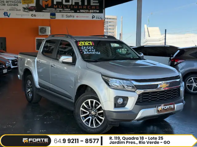 Carro Chevrolet S10 Cabine Dupla 2021 S10 2.5 ECOTEC SIDI LTZ 4WD (Cabine Dupla) (Aut)
