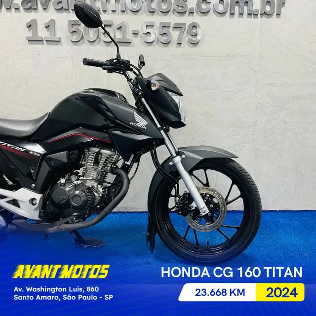 Moto Honda CG 160 2024 Titan
