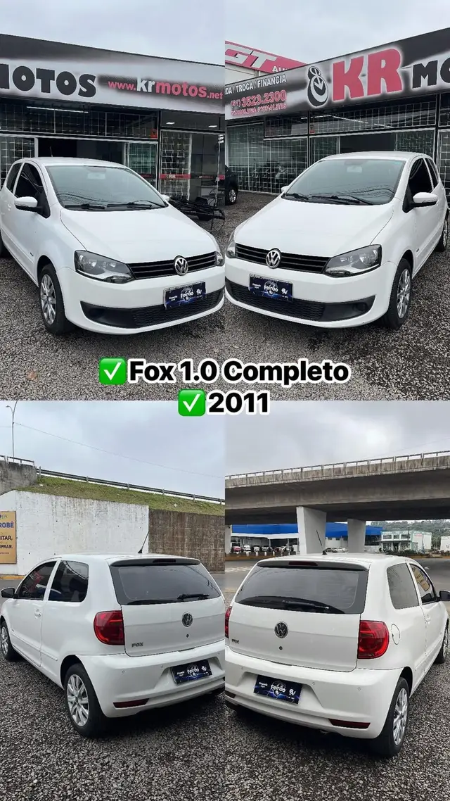 Carro Volkswagen Fox 2011 1.0 8V (Flex) 2p
