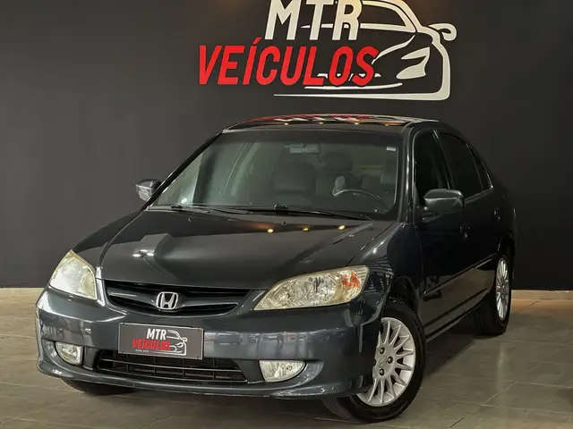 Carro Honda Civic 2005 Sedan LXL 1.7 16V