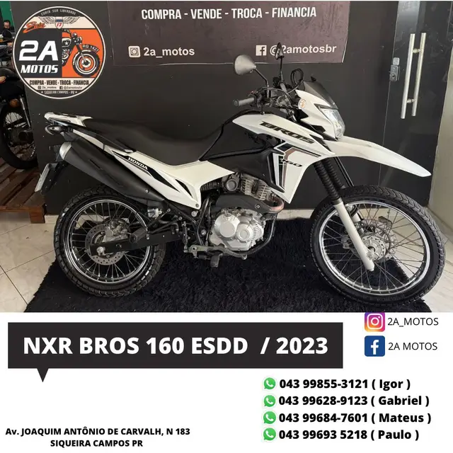 Moto Honda NXR 160 2023 Bros ESDD