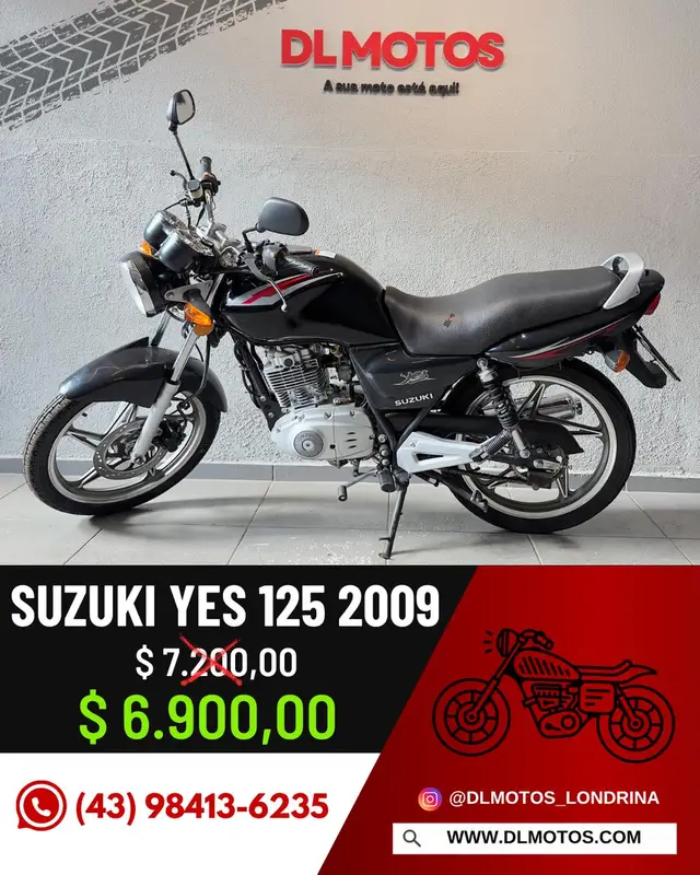 Moto Suzuki En 125 2008 EN 125 YES