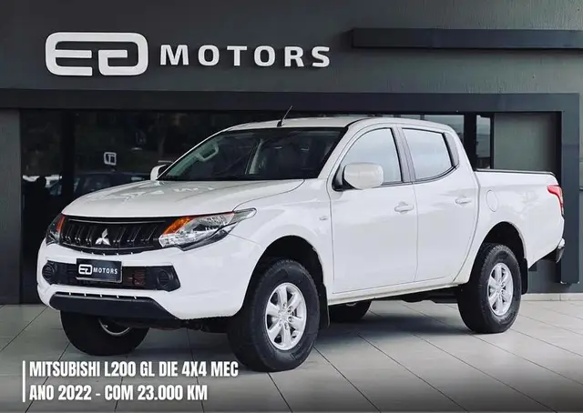 Carro Mitsubishi L200 Triton Outdoor 2022 GLX 2.4 Turbo Manual 4x4