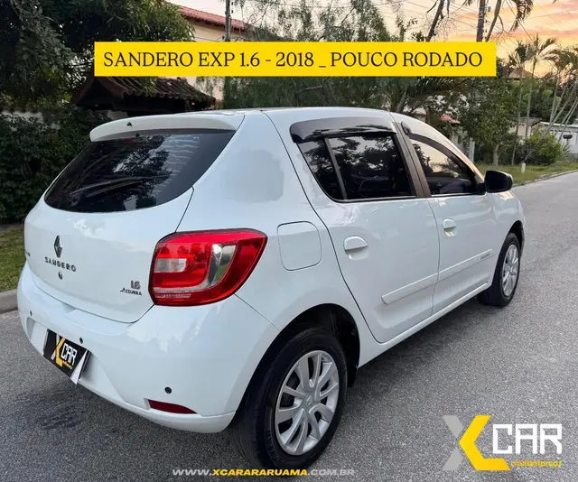 Carro Renault Sandero 2018 Expression 1.6 16V SCe (Flex)