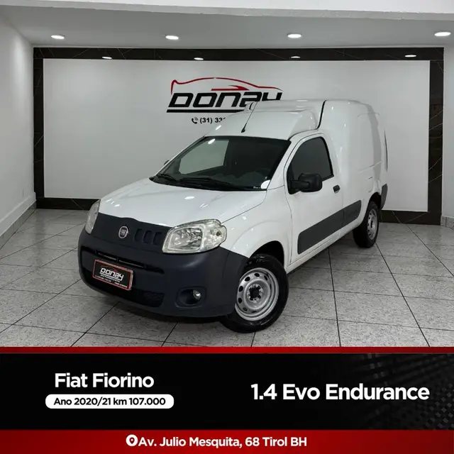 Carro Fiat Fiorino 2021 Endurance 1.4