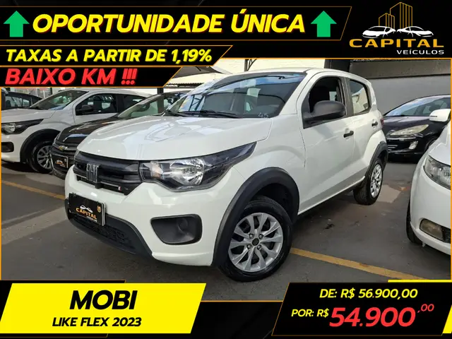 Carro Fiat Mobi 2023 Like 1.0 (Flex)