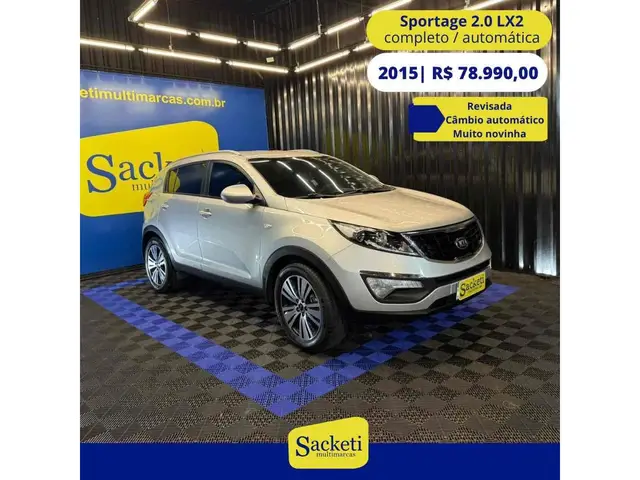 Carro Kia Sportage 2015 LX 2.0 (Flex) (Aut) P574