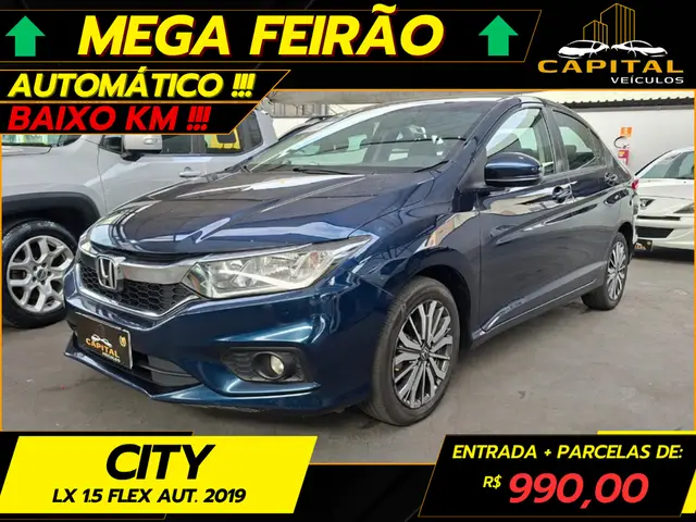 Carro Honda City 2019 LX 1.5 CVT (Flex)