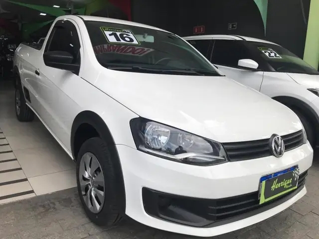 Carro Volkswagen Saveiro 2016 Trendline 1.6 MSI CS (Flex)