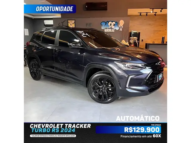 Carro Chevrolet Tracker 2024 RS 1.2 Turbo (Aut.)