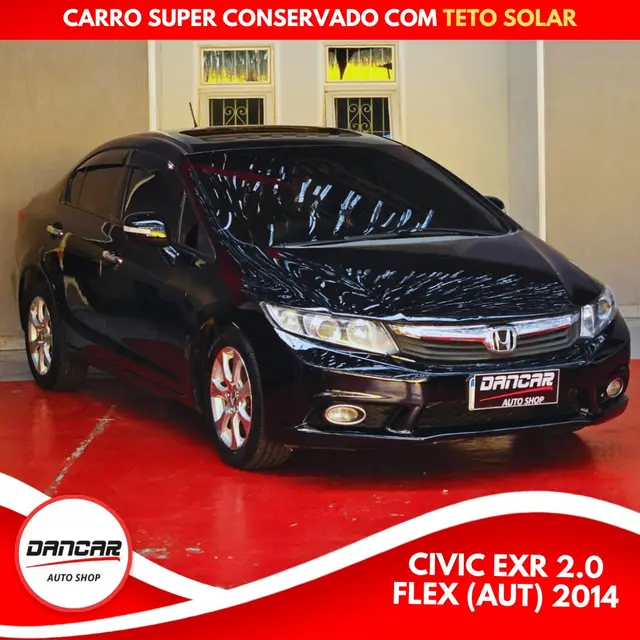 Carro Honda Civic 2014 New  EXR 2.0 i-VTEC (Aut) (Flex)
