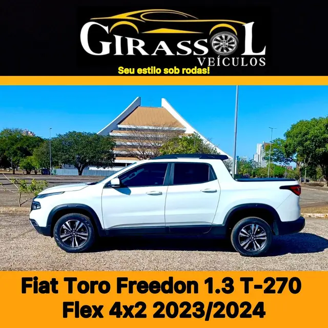 Carro Fiat Toro 2024 Freedom 1.3 Turbo 270