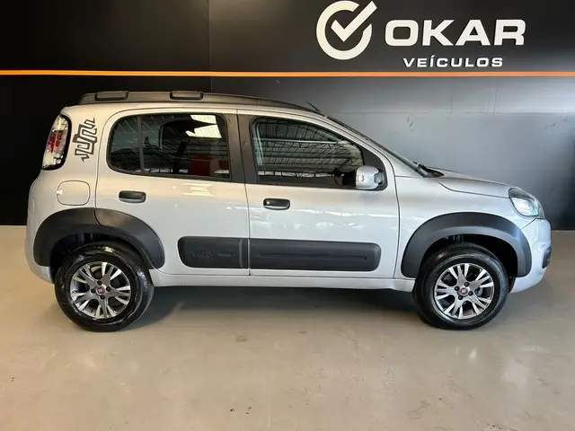 Carro Fiat Uno 2015 Way 1.0 8V (Flex) 4p