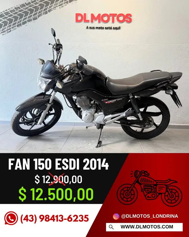 Moto Honda CG 150 2014 Fan ESDi