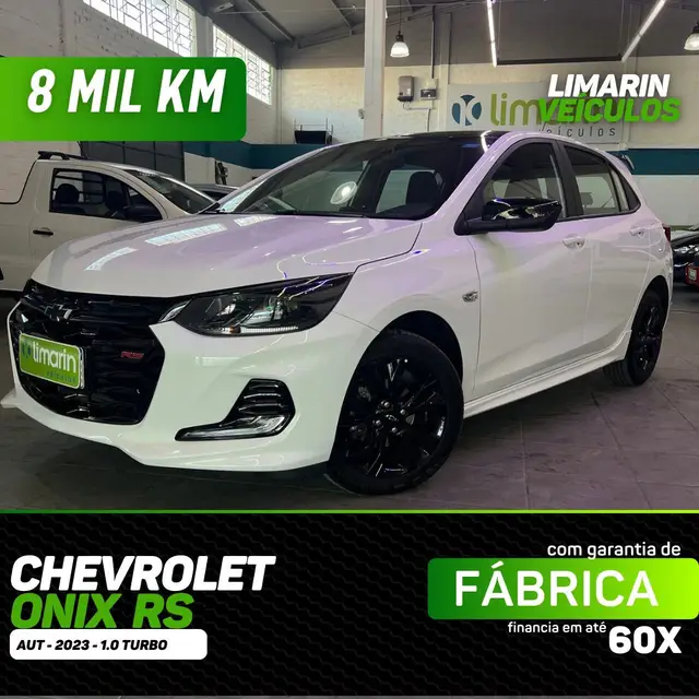 Carro Chevrolet Onix 2022 RS 1.0 Turbo