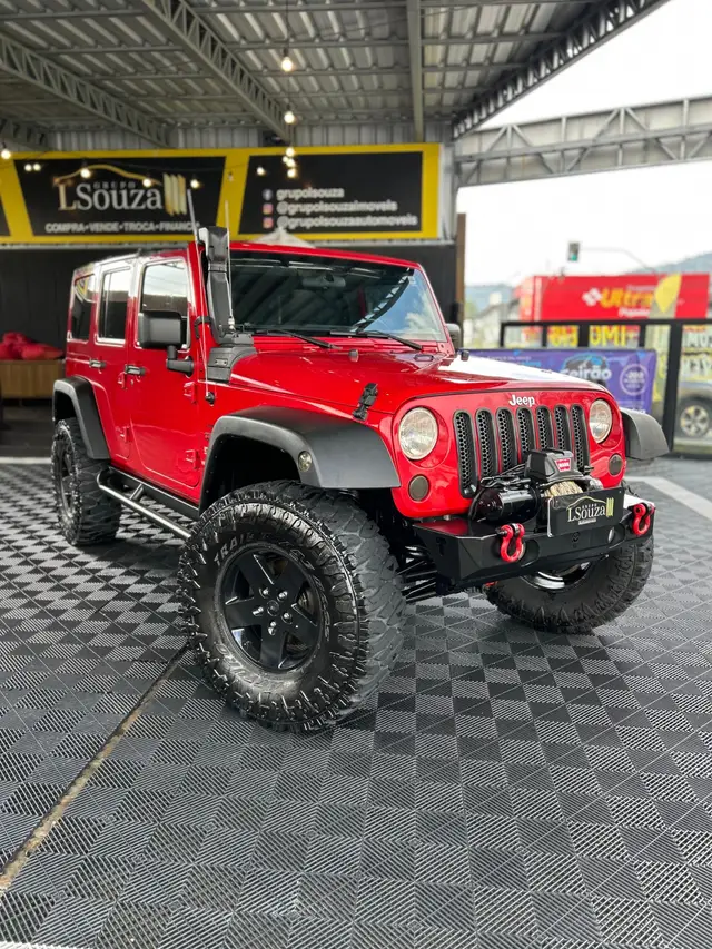 Carro Jeep Wrangler 2012 3.6 4WD Unlimited Sport (Aut)