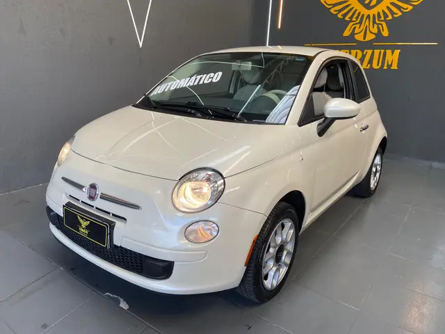 Carro Fiat 500 2012 Cult Dualogic 1.4 8V
