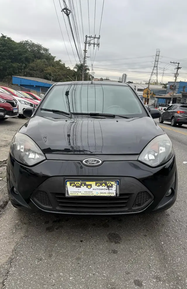 Carro Ford Fiesta Hatch 2014 S Plus 1.0 RoCam (Flex)