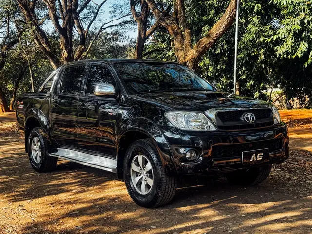 Carro Toyota Hilux Cabine Dupla 2009 Hilux SRV 4X4 3.0 (cab dupla) (aut)