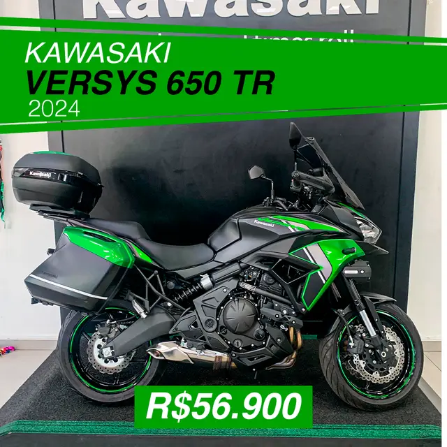 Moto Kawasaki Versys 2024 650 Tourer (ABS)