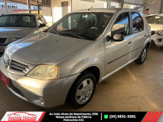 Carro Renault Logan 2009 Expression 1.6 8V Hi-Torque (flex)