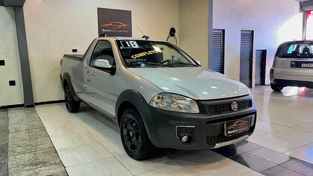 Carro Fiat Strada 2018 Hard Working 1.4 (Flex) (Cabine Simples)
