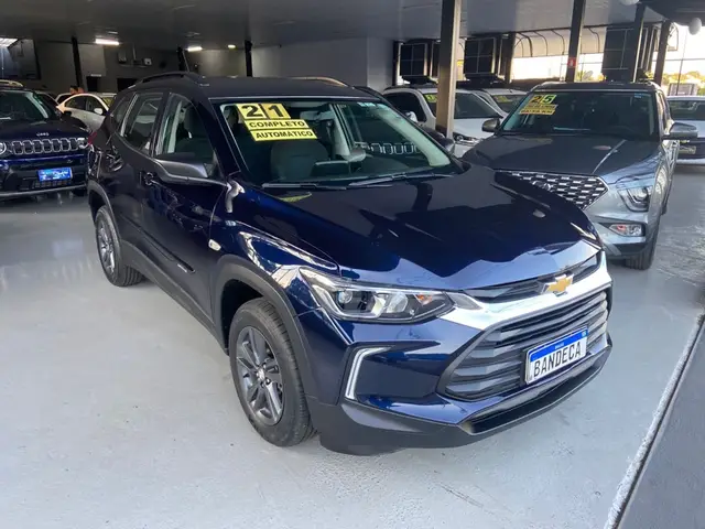 Carro Chevrolet Tracker 2021 1.0 Turbo (Aut) (Flex) (PCD)
