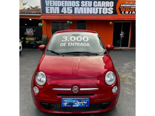 Carro Fiat 500 2014 Cult Dualogic 1.4 Evo (Flex)
