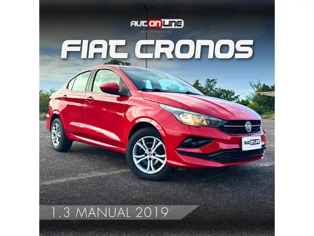 Carro Fiat Cronos 2019 1.3 Firefly (Flex)